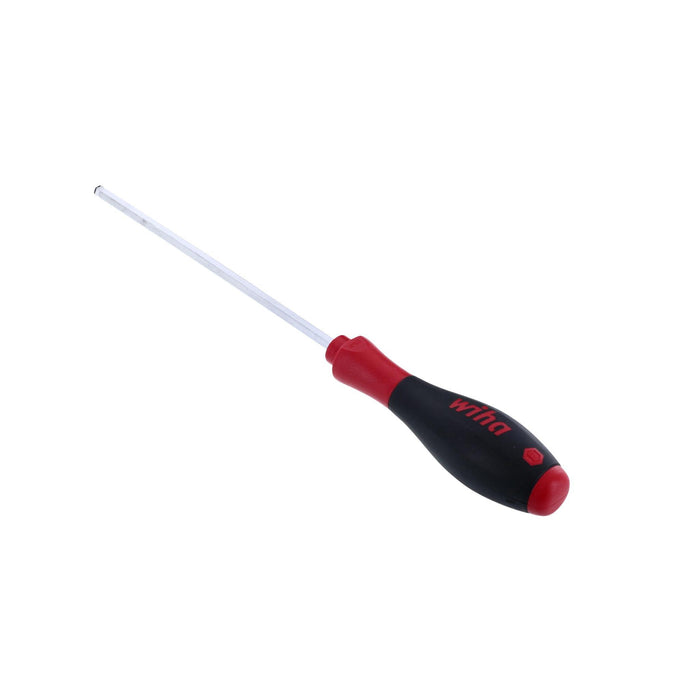 Wiha 36750 MagicRing Ball End Hex Driver with SoftFinish Handle, Metric, 5.0 x 150mm