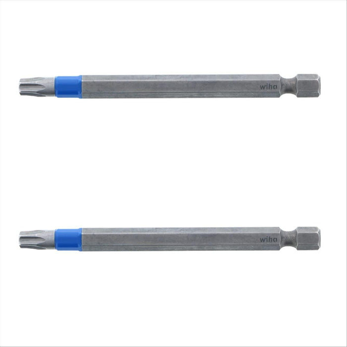Wiha TerminatorBlue Impact Bit Torx T20-3.5 Inch - 2 Pack