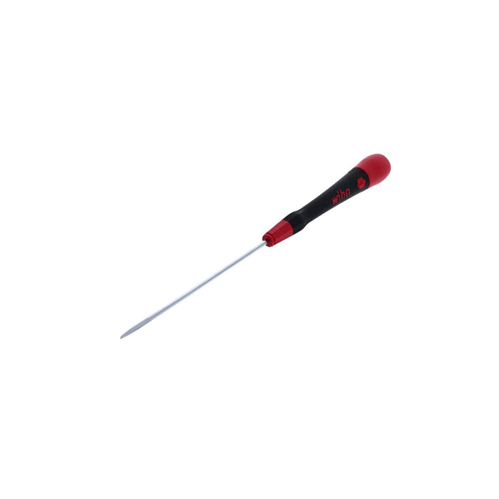 Wiha 26068 Slotted Screwdriver with PicoFinish Handle, 2.5 x 100mm