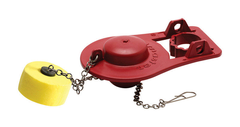 Fluidmaster Toilet Flapper Red Plastic