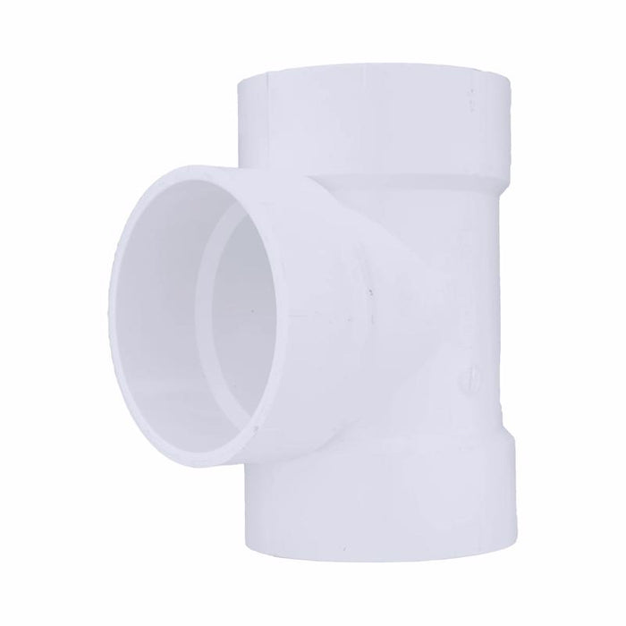 Charlotte Pipe Schedule 40 3 in. Hub X 3 in. D Hub PVC Vent Tee 1 pk