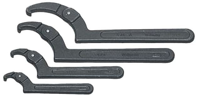 Adjustable Hook Spanner 6-1/8 To 8-3/4in - JHW474B