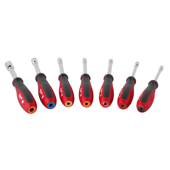 Milwaukee 7pc Metric HollowCore™ Magnetic Nut Driver Set 48-22-2548