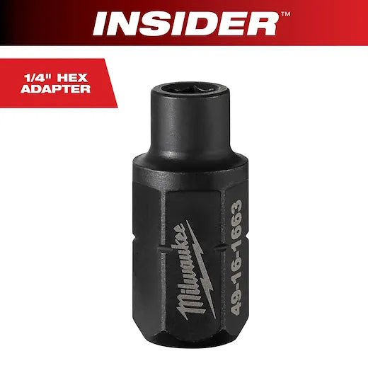 Milwaukee INSIDER™ Box Ratchet 1/4" Hex Adapter 49-16-1663