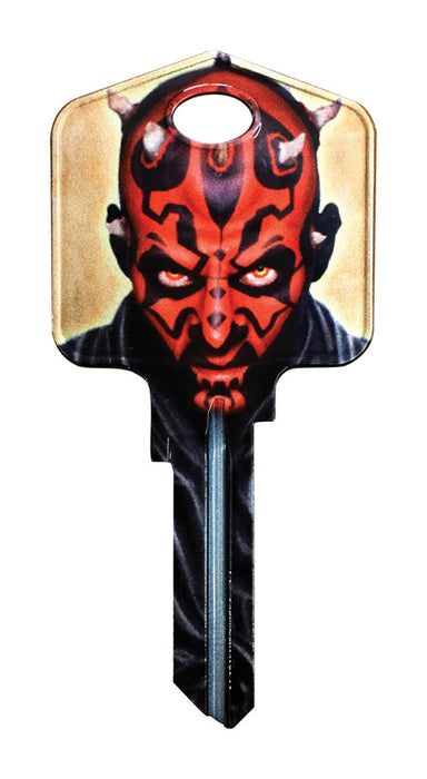 HILLMAN Star Wars Darth Maul House/Padlock Universal Key Blank KW1/10 Single