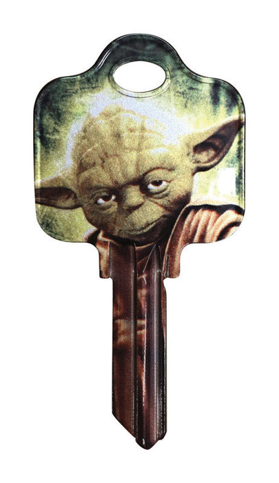 HILLMAN Star Wars Yoda House/Padlock Universal Key Blank SC1 Single