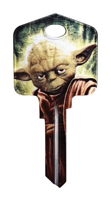 HILLMAN Star Wars Yoda House/Padlock Universal Key Blank KW1/10 Single