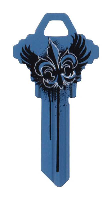 HILLMAN Wackey Blue Wings House/Office Universal Key Blank SC1 Single
