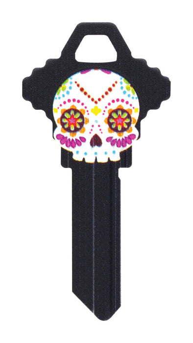 HILLMAN Wackey Sugar Skull House/Office Universal Key Blank SC1 Single