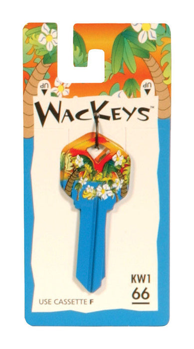 HILLMAN Wackey Tropical House/Office Universal Key Blank KW1 Single