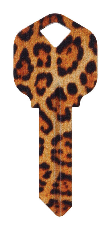 HILLMAN Wackey Leopard House/Office Universal Key Blank KW1 Single