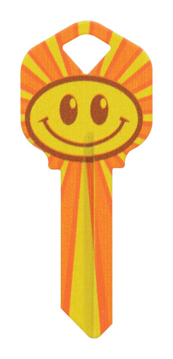 HILLMAN Wackey Smiley Face House/Office Universal Key Blank KW1 Single