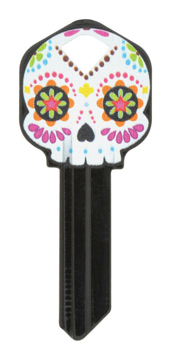 HILLMAN Wackey Sugar Skull House/Office Universal Key Blank KW1 Single