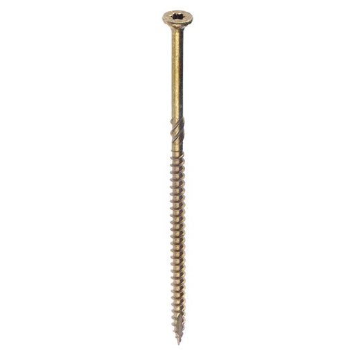 GRK Fasteners R4 No. 10 in. X 4 in. L Star Flat Head W-Cut Multi-Purpose Screws