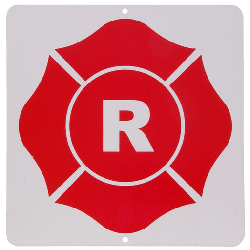 HILLMAN English Red Safety OSHA Sign 9 in. H X 9 in. W