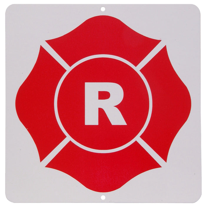 HILLMAN English Red Safety OSHA Sign 9 in. H X 9 in. W