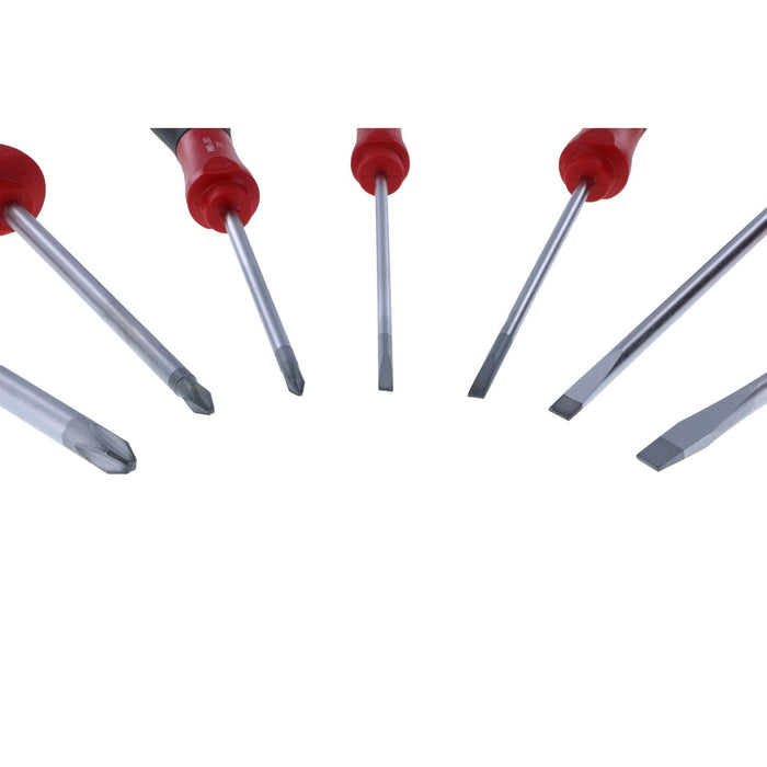 Wiha 30278 7 Piece SoftFinish Slotted and Phillips Screwdriver Set