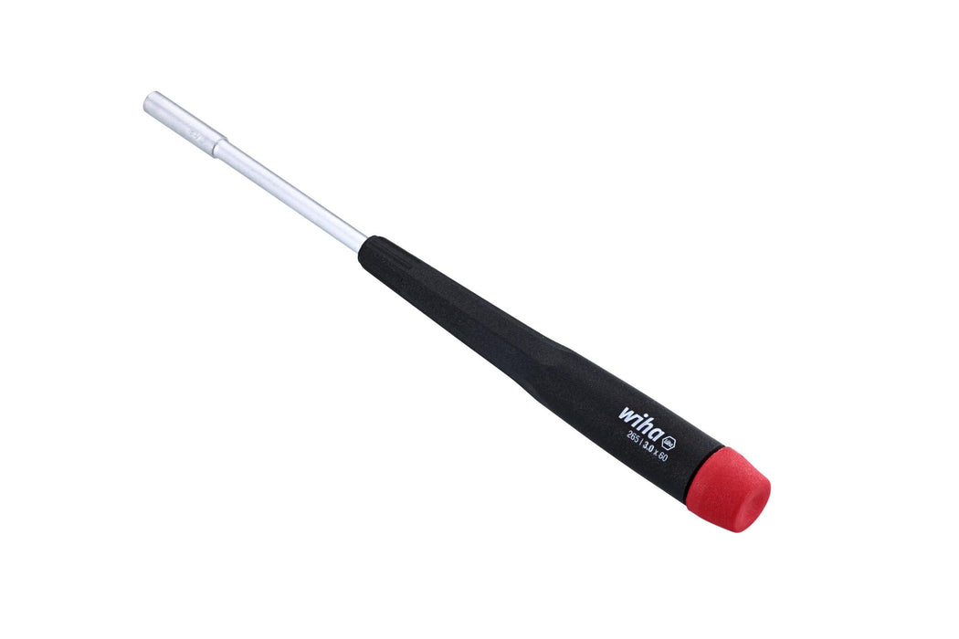 Wiha 96530 Nut Driver Metric Screwdriver with Precision Handle, 3.0 x 60mm