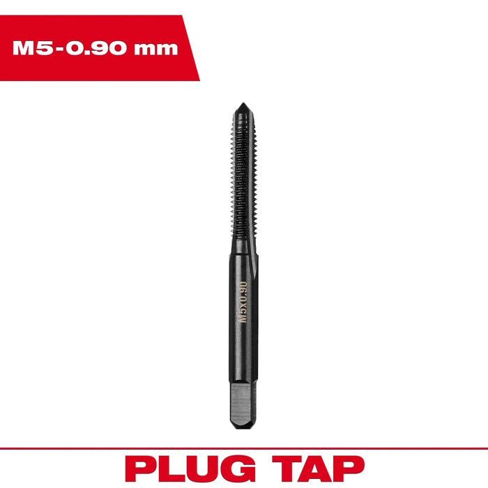 Milwaukee M5-0.90 mm Straight Flute Plug Tap , 49-57-5128