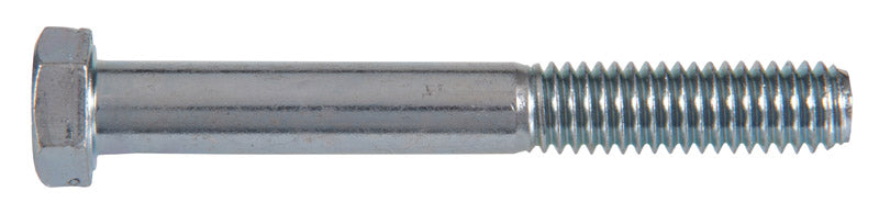 HILLMAN M8-1.25 mm D X 45 mm L Heat Treated Steel Hex Head Cap Screw 50 pk