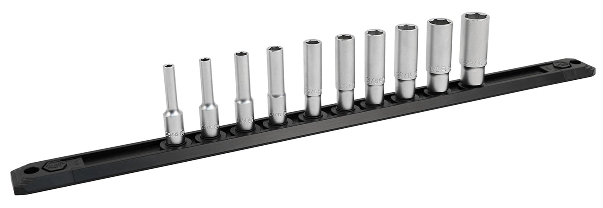 1/4" Drive Inch Deep Socket Set, 13 Piece