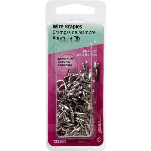 HILLMAN No. 5 X 3/8 in. L Aluminum Double Point Tacks 0.5 pk