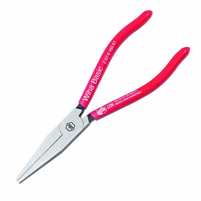 Wiha 32630 Long Flat Nose Pliers, 6.3-Inch