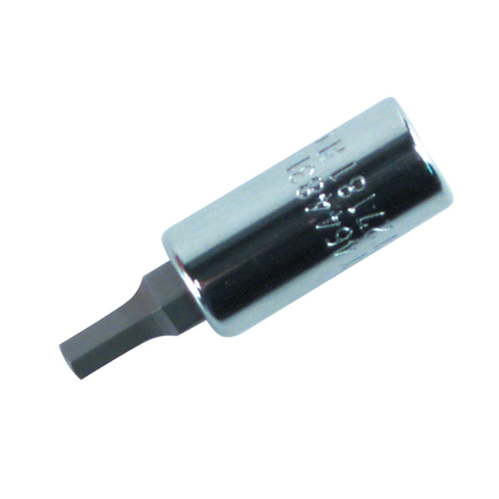 Hex Inch Bit Socket 1/4 Sq Drive 1/16