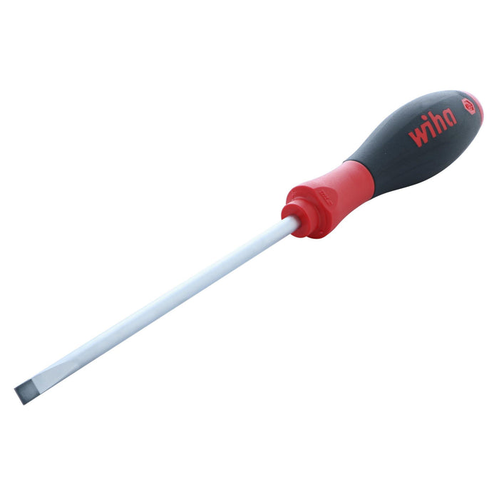 Wiha 30220 Slotted Screwdriver with SoftFinish Handle, 5.5 x 125mm