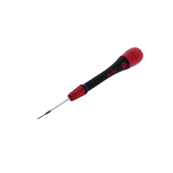 Wiha 26050 Slotted Screwdriver with PicoFinish Handle, 0.8 x 40mm