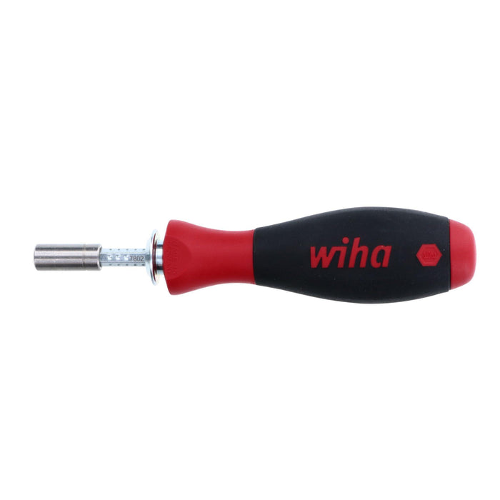 Wiha Drive-Loc VI Bit Holder with Soft Finish Handle and 1/4-Inch Bit Adapter