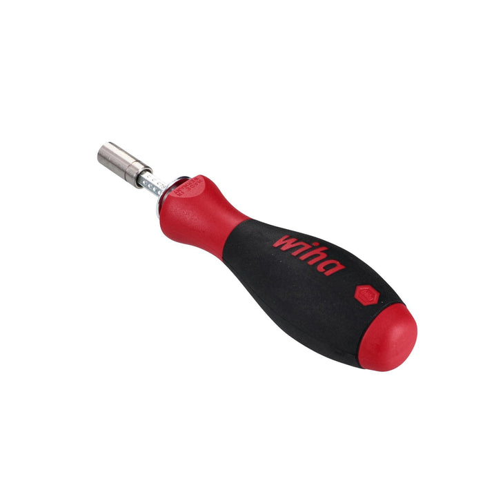 Wiha Drive-Loc VI Bit Holder with Soft Finish Handle and 1/4-Inch Bit Adapter