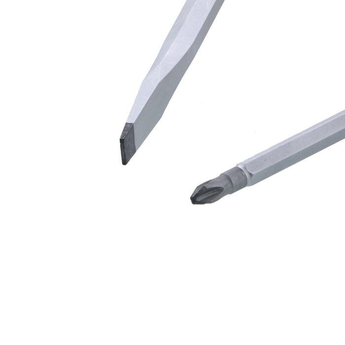 Wiha 53082 2 Piece SoftFinish X Heavy Duty Slotted and Phillips Screwdriver Set