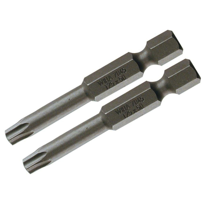 Security Torx Power Bit T45s x 50mm (2 Bit Pack)