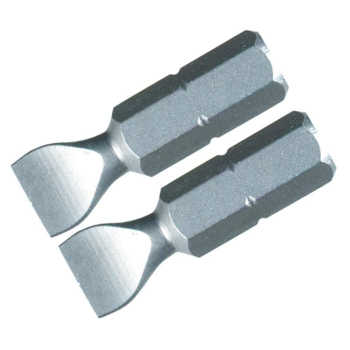 Slotted Insert Bit 4.5 x 25mm (2 Bit Pack)