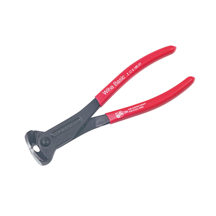 Wiha 32658 High Leverage End Cutting Nippers, 7-Inch