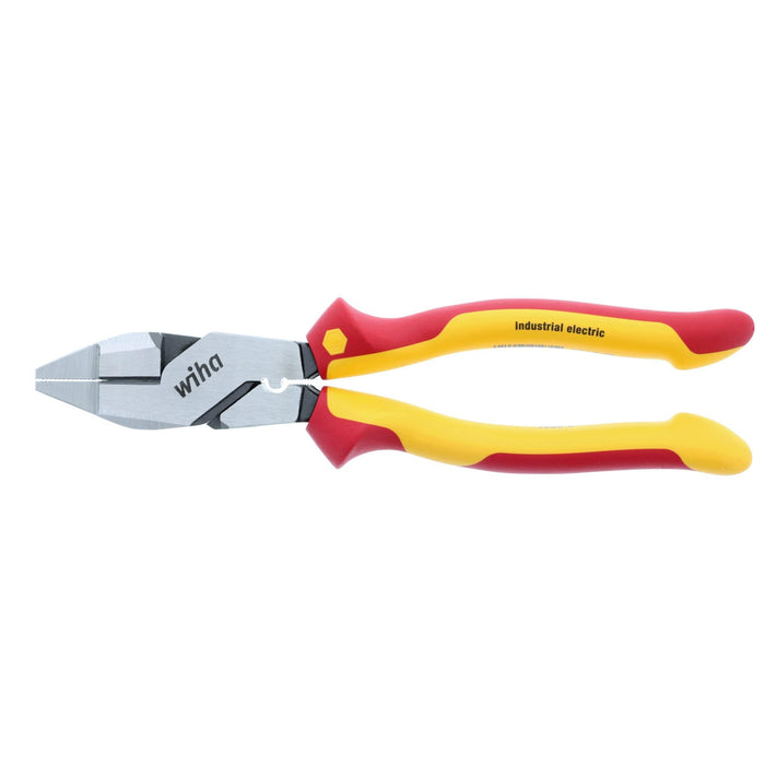 Wiha Insulated Industrial NE Style Lineman’s Pliers with Crimpers 9.5"
