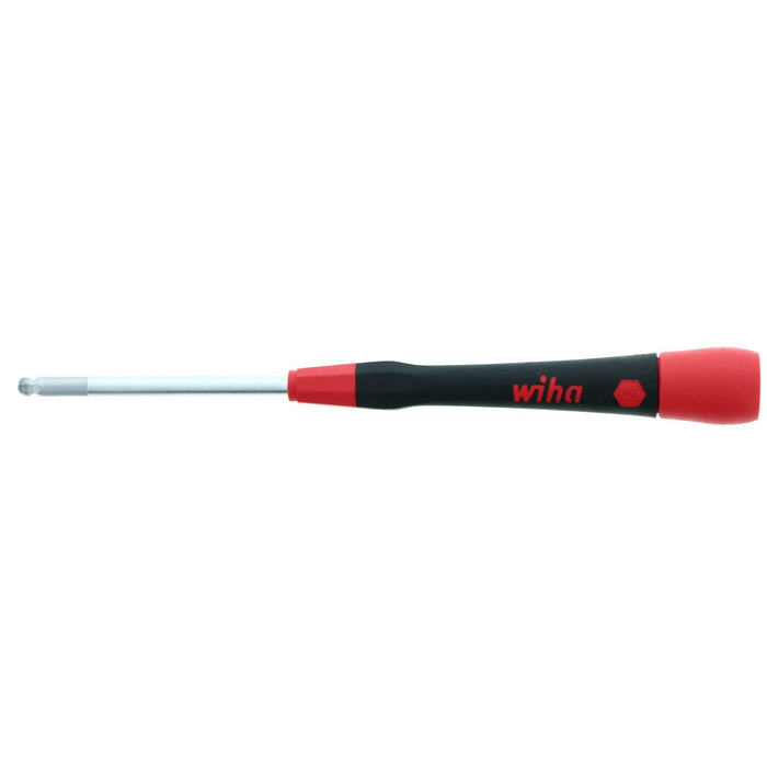 Wiha 26467 Ball End Hex Screwdriver with Precision Soft PicoFinish Handle, Inch, 5/32 x 60mm