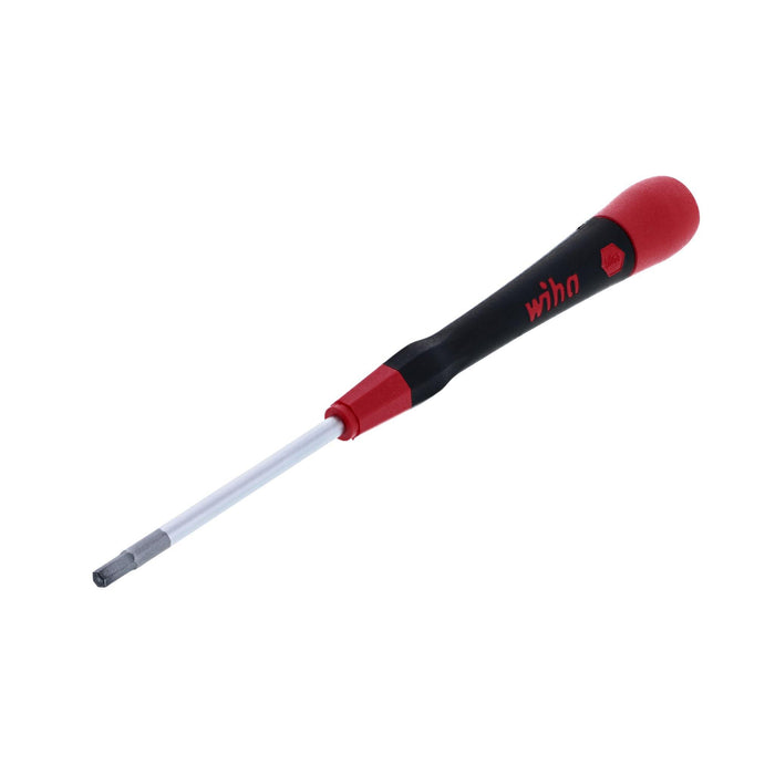 Wiha 26371 Precision Screwdriver With Soft PicoFinish Handle, Hex Inch, 1/8 x 60mm