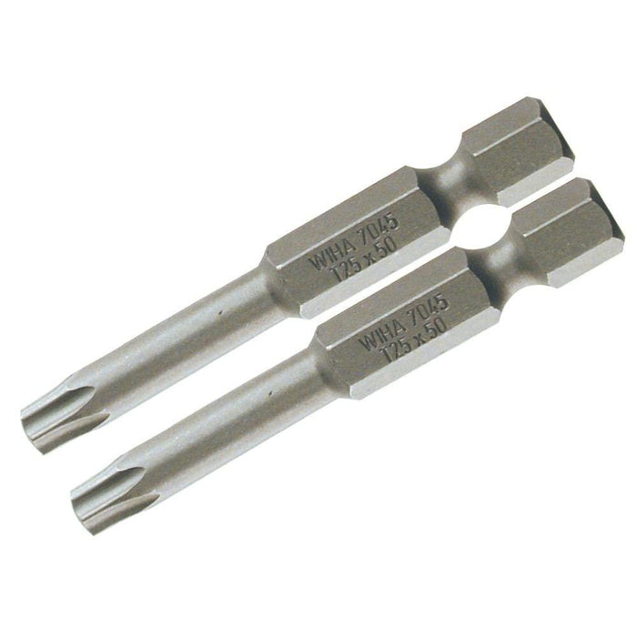 Wiha Torx Power Bit T6 x 50mm (2 Bit Pack)