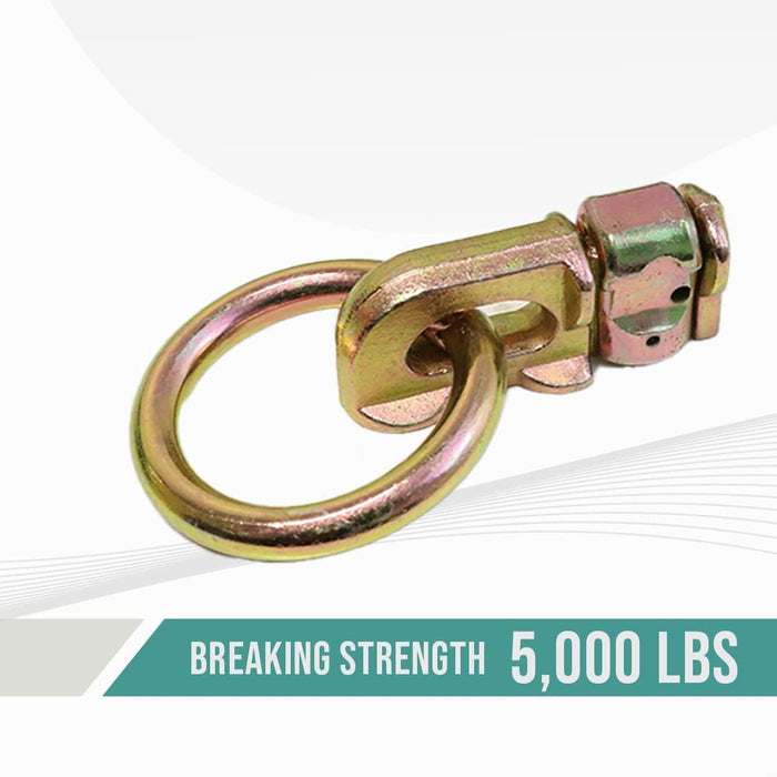 Boxer - 10 Pack - L Track Fitting Double Stud O Ring β L Track Accessory 5,000lbs