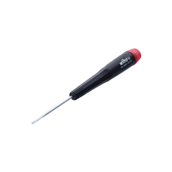 Wiha 96015 Slotted Screwdriver with Precision Handle, 1.5 x 40mm