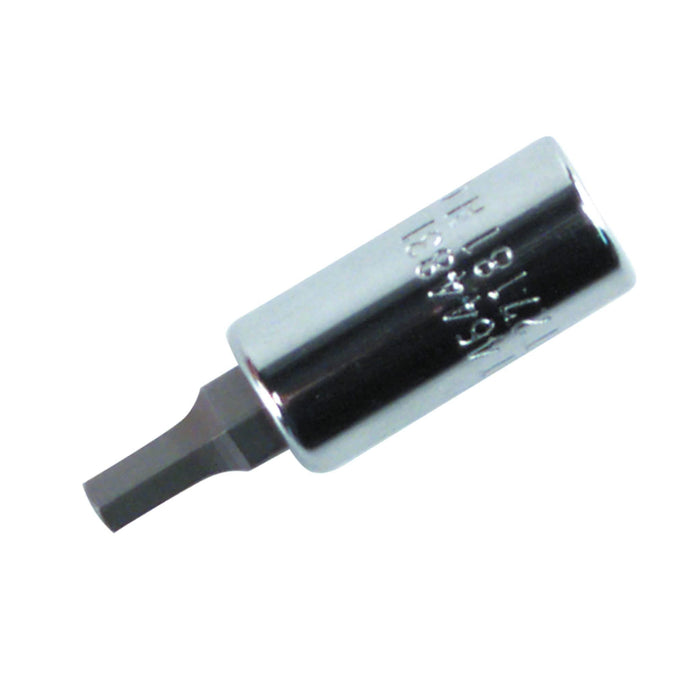 Hex Metric Bit Socket 1/4 Sq Drive 2.5mm