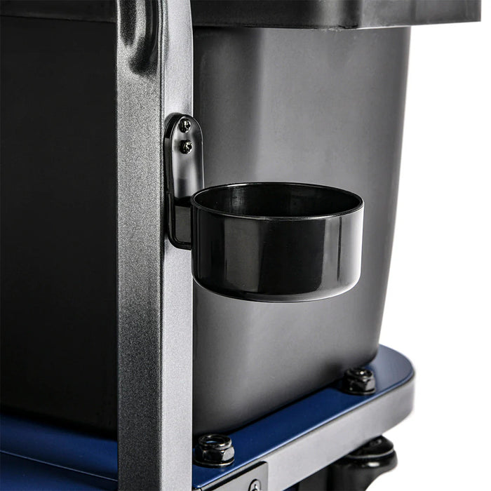 Ergonomic Car Wash Stool with Pro-Glide Casters Padded Seat Wash Bucket 350lb Capacity