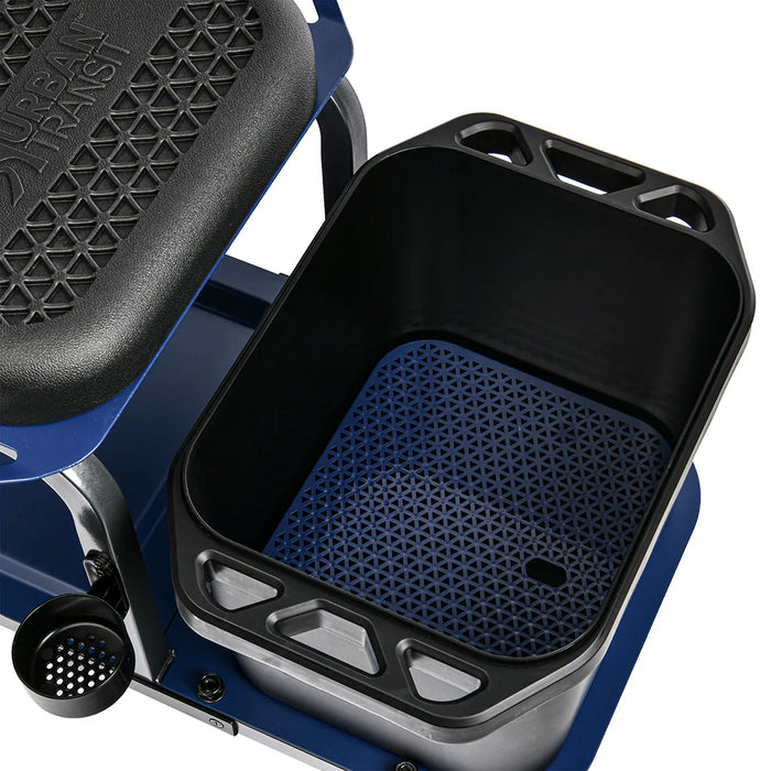 Ergonomic Car Wash Stool with Pro-Glide Casters Padded Seat Wash Bucket 350lb Capacity