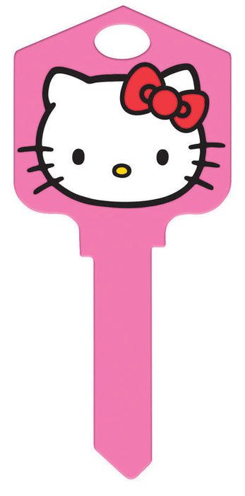 HILLMAN Hello Kitty House Key Blank 66/97 KW1/KW10 Single For Kwikset and Titan Locks