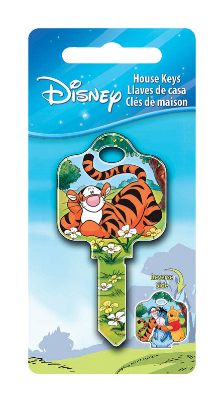 HILLMAN Disney Tigger House Key Blank 68 SC1 Single For Schlage Locks