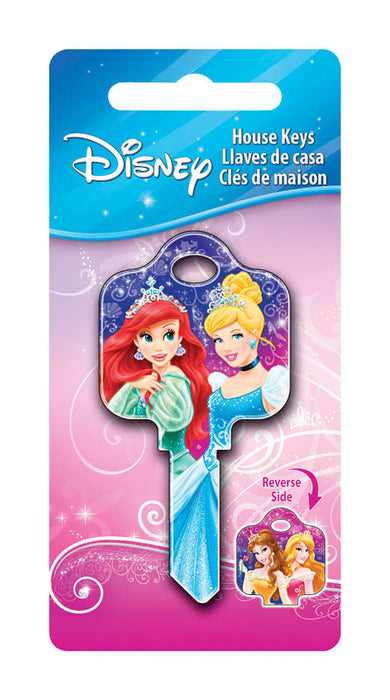 HILLMAN Disney Princesses House Key Blank 68 SC1 Single For Schlage Locks