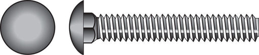 HILLMAN 1/4 in. X 4-1/2 in. L Hot Dipped Galvanized Steel Carriage Bolt 100 pk