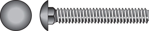 HILLMAN 3/8 in. X 1 in. L Hot Dipped Galvanized Steel Carriage Bolt 100 pk